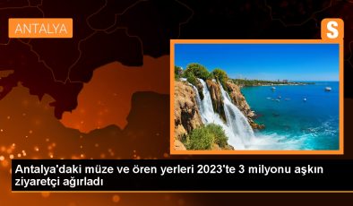 Antalya’daki müze ve ören yerleri 2023’te 3 milyon 269 bin ziyaretçi ağırladı