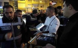 Burdur Valisi Türker Öksüz, yılbaşında görevli personeli ziyaret etti