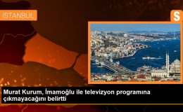 Murat Kurum, İmamoğlu ile televizyon programına çıkmayacağını belirtti