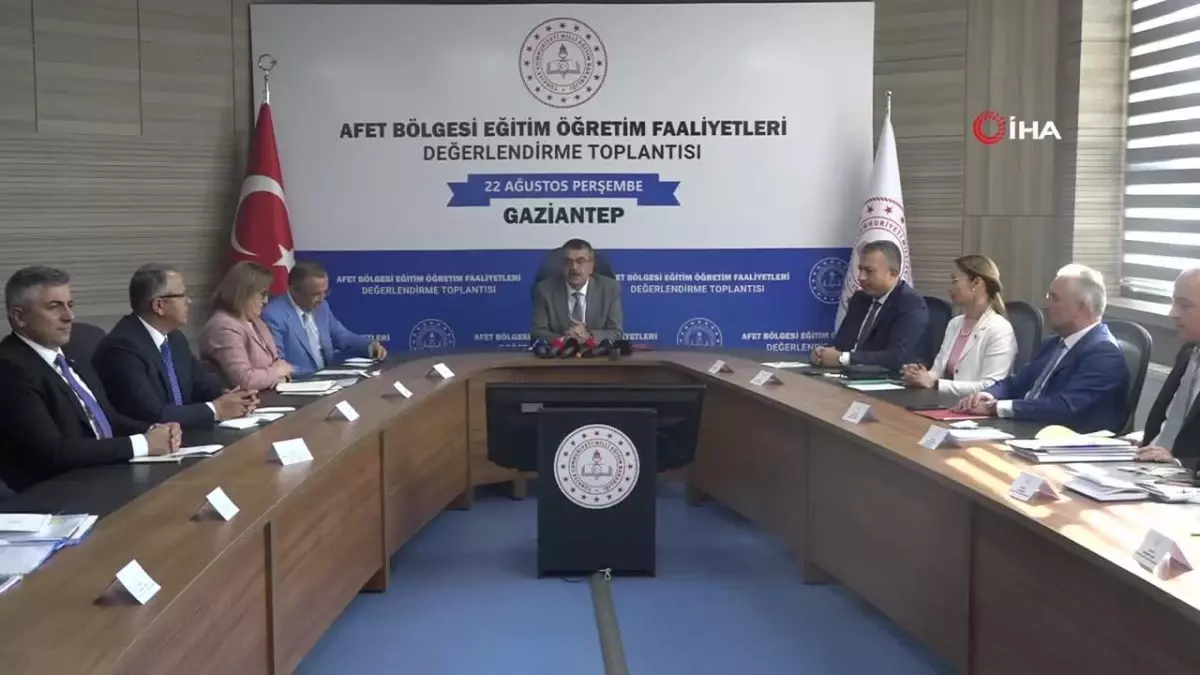 Bakan Yusuf Tekin: “Depremde yıkılan 9 bin 935 derslik yerine 19 bin 784 derslik yapmış olacağız”