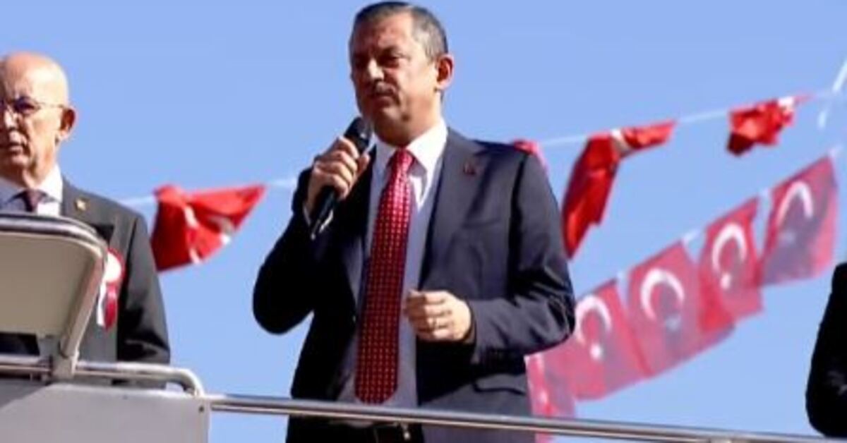 Özgür Özel: Bu ülkeye istikamet belirlemek isteyenler var