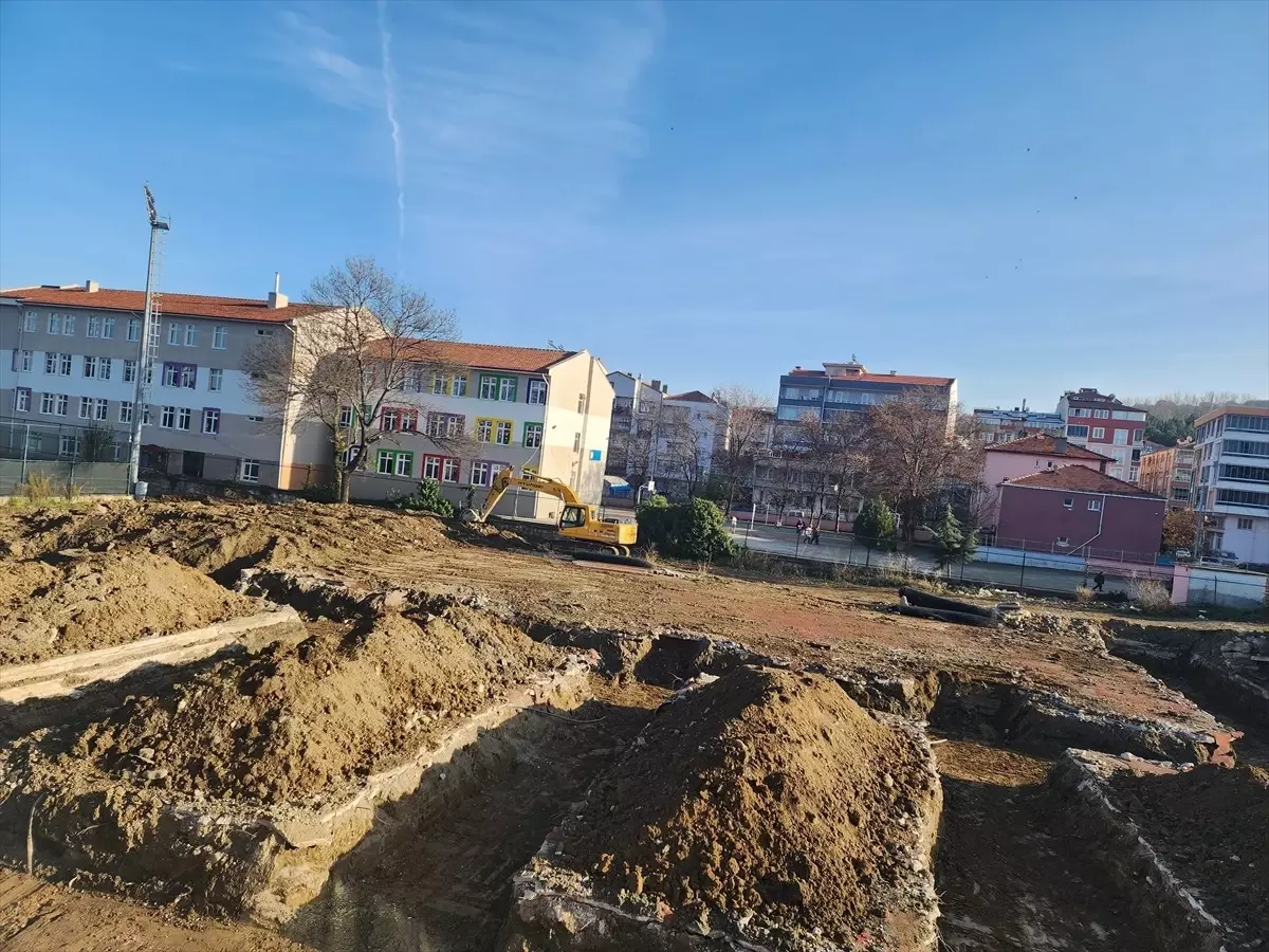 Alaçam’da Bocce Spor Salonu İnşaatı Başladı