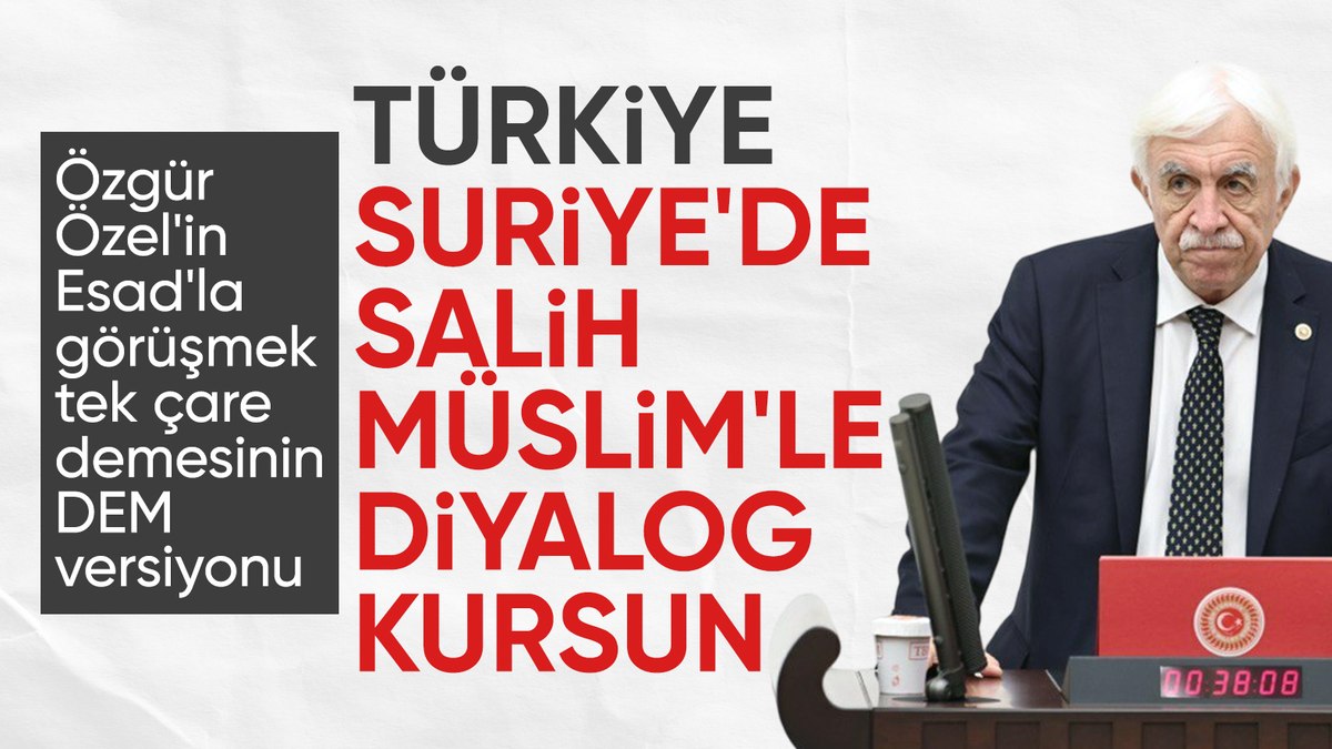 DEM’li Çengiz Çandar: Türkiye Salih Müslim ile diyalog kursun